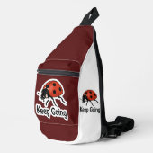 lieveheersbeestje Motivatie Sticker Sling Bag (Rechterhoek)