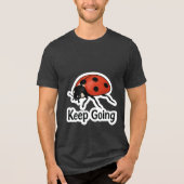 lieveheersbeestje Motivatie Sticker Tri-Blend Shirt (Voorkant)