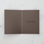 Lieveheersbeestje op de Bladeren van de Herfst Kaart (Binnen)