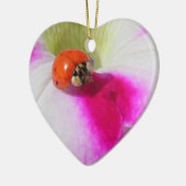 Lieveheersbeestje op de petunia - ornament (Links)