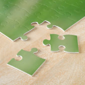 Lieveheersbeestje op een grasspriet Puzzel (Zijkant)