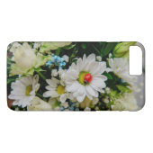 Lieveheersbeestje op een witte bloem Case-Mate iPhone case (Achterkant (Horizontaal))