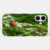 Lieveheersbeestje op gras Case-Mate iPhone case (Achterkant (horizontaal))