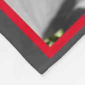 Lieveheersbeestje op hondenbloem Abstract geperson Fleece Deken (Hoek)