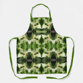 Lieveheersbeestje op hondenbloem Natuur gepersonal Schort (Voorkant)