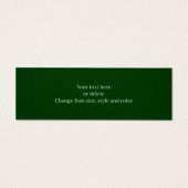 Lieveheersbeestje op hondenbloem Natuur mini-Bladw Mini Visitekaartjes (Achterkant)