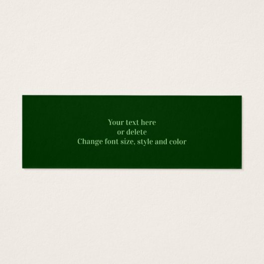 Lieveheersbeestje op hondenbloem Natuur mini-Bladw Mini Visitekaartjes (Achterkant)