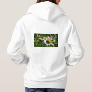 Lieveheersbeestje op margriet in de natuur. hoodie