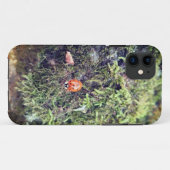 Lieveheersbeestje op mos fotografie Case-Mate iPhone case (Achterkant (horizontaal))