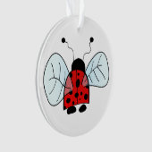 Lieveheersbeestje Ornament (voorkant)