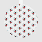Lieveheersbeestje Ornament (achterkant)