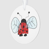 Lieveheersbeestje Ornament (voorkant)