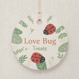 Lieveheersbeestje Persoonlijke Love Bug Traktaties Bedankjes Labels