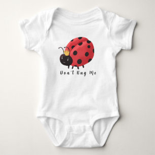 Lieveheersbeestje Persoonlijke Naam Schattig Moder Romper
