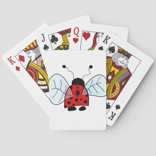 Lieveheersbeestje Pokerkaarten (Achterkant)