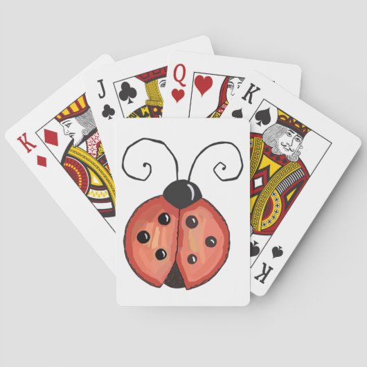 Lieveheersbeestje Pokerkaarten (Achterkant)