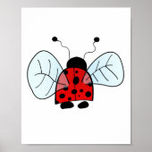 Lieveheersbeestje Poster (Voorkant)
