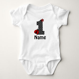 Lieveheersbeestje Rood 1e Verjaardag Shirt