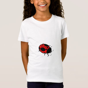 Lieveheersbeestje Rood en Zwart mini - T-shirt