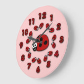 lieveheersbeestje roze klok (Hoek)