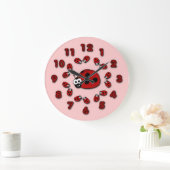 lieveheersbeestje roze klok (Huis)