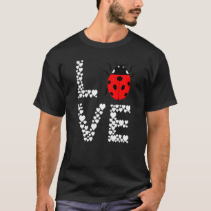 lieveheersbeestje schattig lieveheersbeestje insec t-shirt