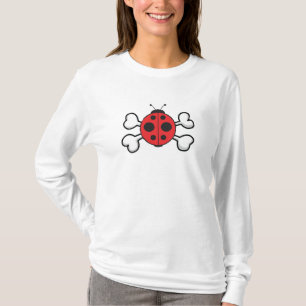 Lieveheersbeestje Schedel en Kruisbeenderen T-shirt