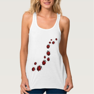 Lieveheersbeestje-shirts Dames tanktop Lieveheersb