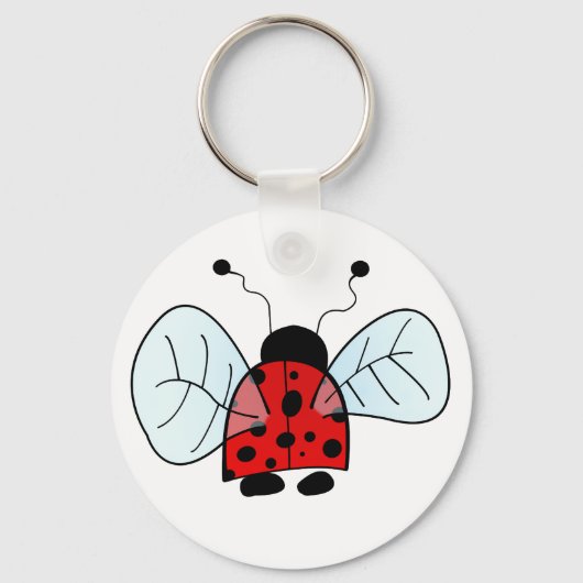 Lieveheersbeestje Sleutelhanger (Voorkant)