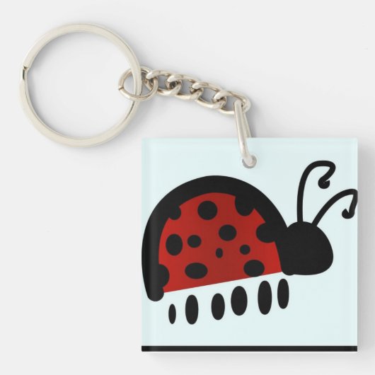 Lieveheersbeestje Sleutelhanger (Voorkant)