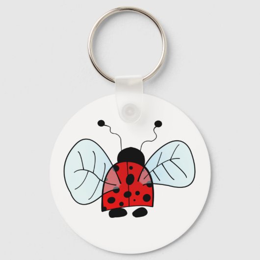 Lieveheersbeestje Sleutelhanger (Voorkant)