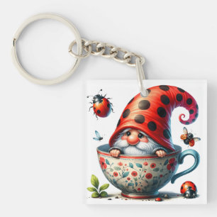 lieveheersbeestje sleutelhanger