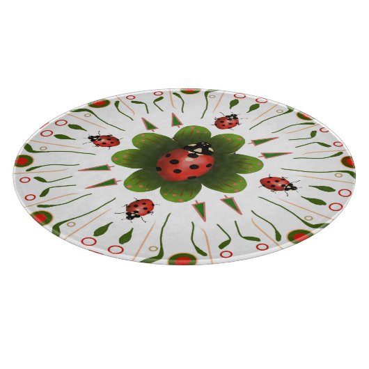 Lieveheersbeestje snijplank (Hoek)