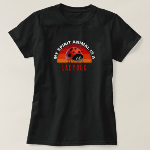 Lieveheersbeestje Spiritueel Dier T-shirt