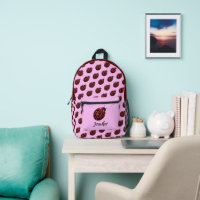 Lieveheersbeestje sprankelt rood patroon roze aang