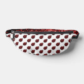 Lieveheersbeestje sprankelt rood patroon wit heuptasje (Liggend)