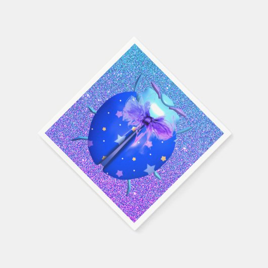 Lieveheersbeestje ster mooie glitters uiterlijk bl servet (Hoek)