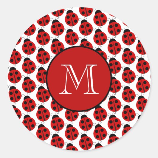 Lieveheersbeestje Sticker (Voorkant)