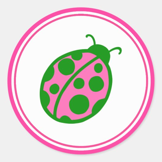 Lieveheersbeestje Stickers (Voorkant)