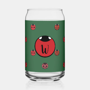Lieveheersbeestje Stippen Blikvorm Glas
