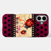 Lieveheersbeestje Stippen Case-Mate iPhone Case (Achterkant (horizontaal))