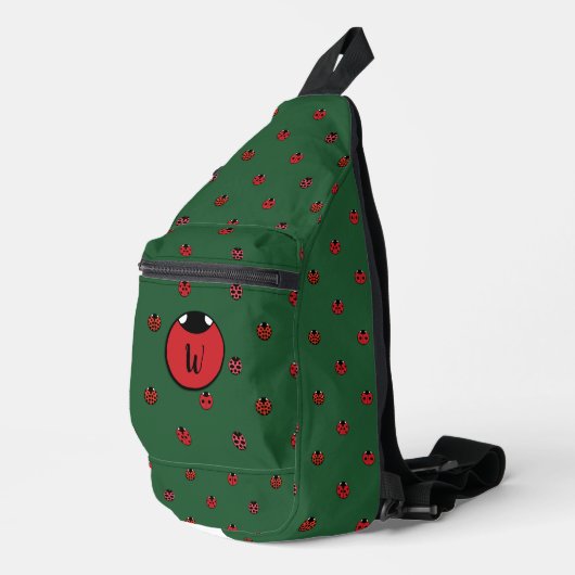 Lieveheersbeestje Stippen Sling Bag (Rechterhoek)