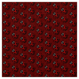 Lieveheersbeestje Stof Ladybird Stof Katoen of Pol