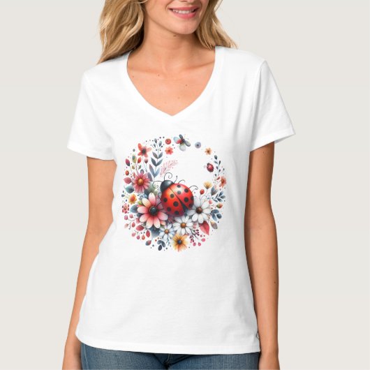 Lieveheersbeestje t-shirt (Voorkant)