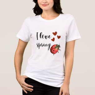 Lieveheersbeestje T-Shirt 🐞 Ik Hou van Lente – 