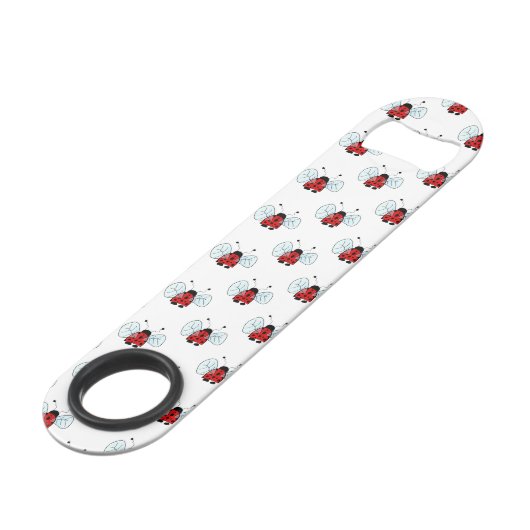 Lieveheersbeestje Tafellamp Speed Flessenopener (Achterkant Gekanteld)