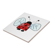 Lieveheersbeestje Tegeltje (Zijkant)