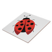 Lieveheersbeestje Tegeltje (Zijkant)