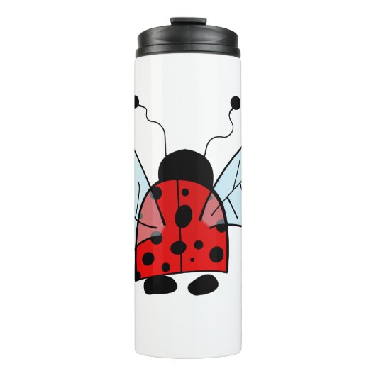 Lieveheersbeestje Thermosbeker (Voorkant)