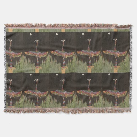 Lieveheersbeestje Throw Deken (Voorkant)